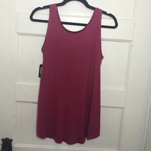 NWT Burgundy Flowy Tank from Modern Movement